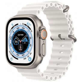 Apple Watch Ultra 49mm White Ocean Band