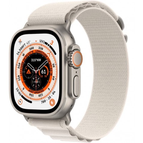 Смарт часы Apple Watch Ultra 49mm Starlight Alpine Loop