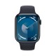 Смарт часы Apple Watch Series 9 41mm Aluminum Sport Band, Midnight, S/M